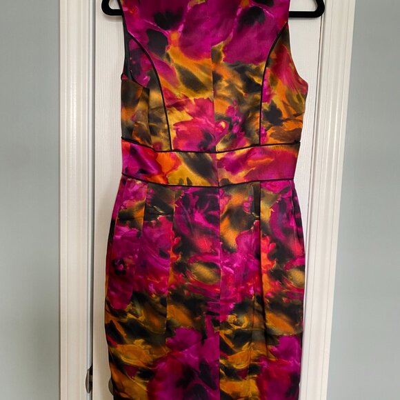 Barbie by David Dixon Silk Cocktail Dress – Size 6 – Made in Canada - Picture 4 of 5